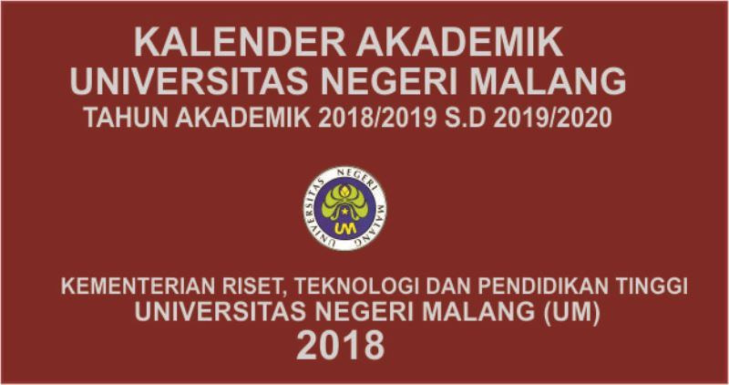 Kalender Akademik 2018/2019 s.d 2019/2020