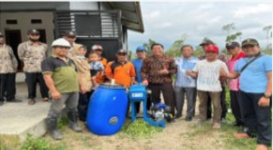 Pengelolaan Bank Sampah Berbasis Teknologi di Desa Sidodadi Kecamatan Ngantang Kabupaten Malang