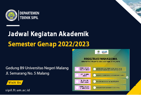 Jadwal Kegiatan Akademik Semester Genap 2022/2023