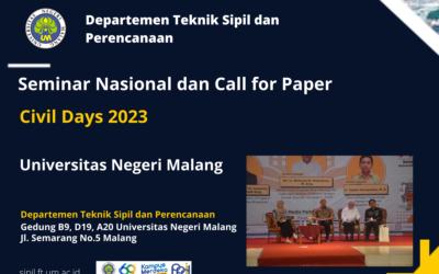 Seminar Nasional dan Call for Paper Civil Days 2023